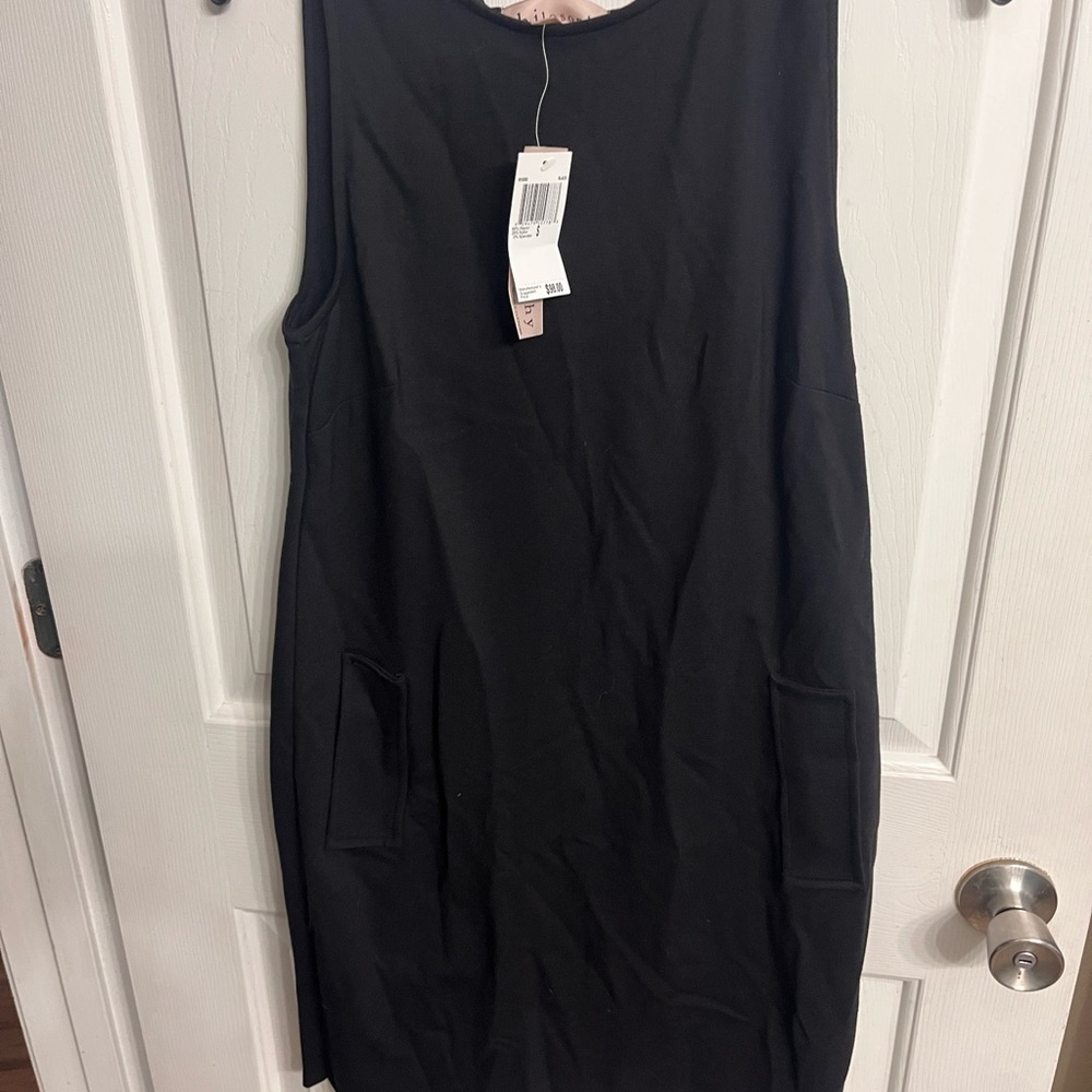 Philosophy Black Sleeveless Dress - Picture 3 of 4